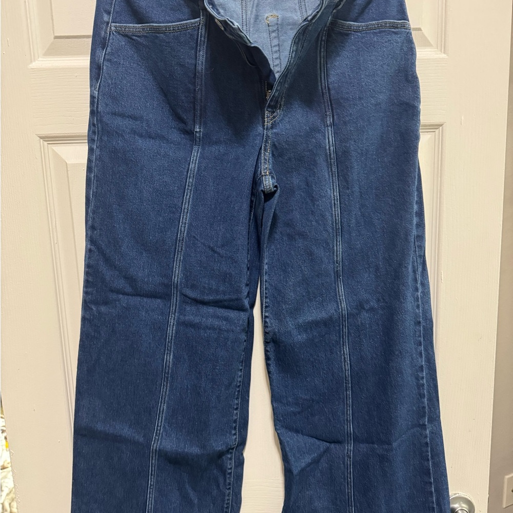 Ava & Viv Light Blue Denim Skirt with Classic Waistband